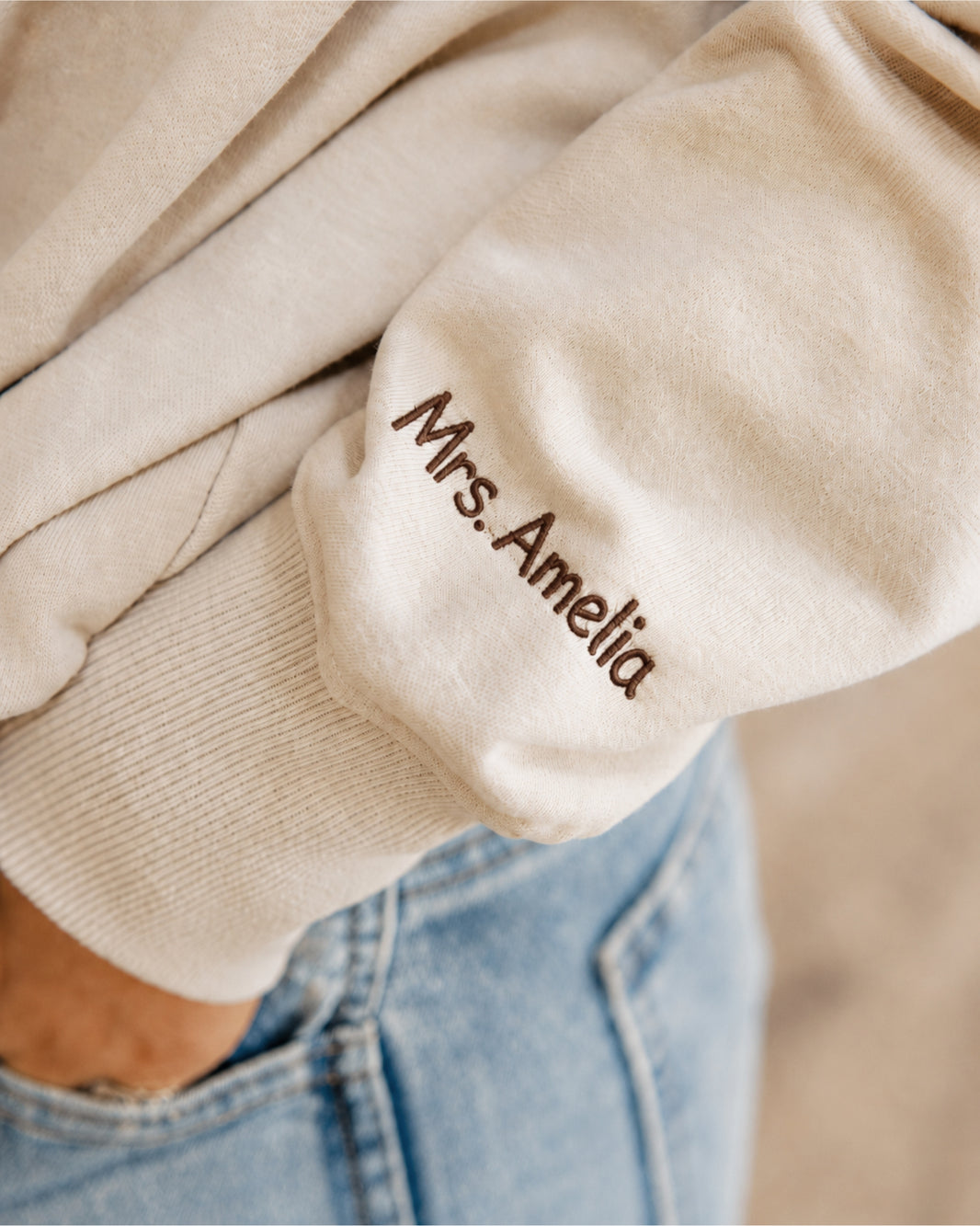 Helping Little Minds Grow Embroidered Sweatshirt