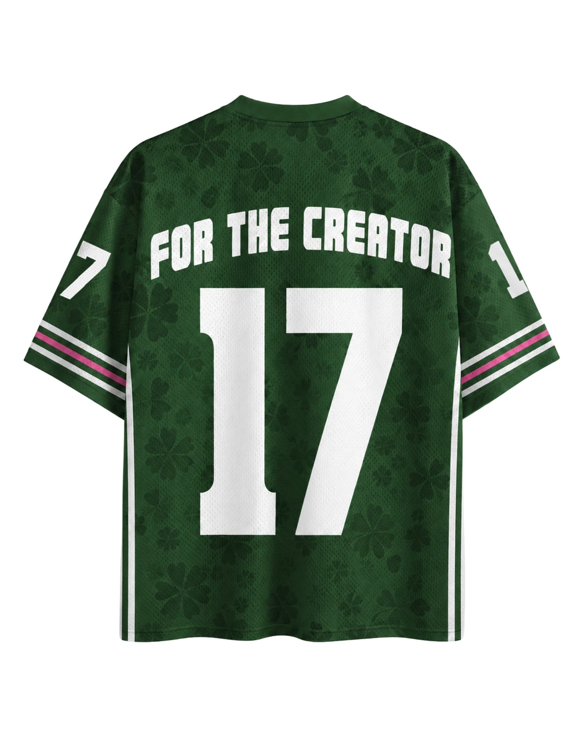 Created By The Creator Floral Mesh Jersey mockup 7