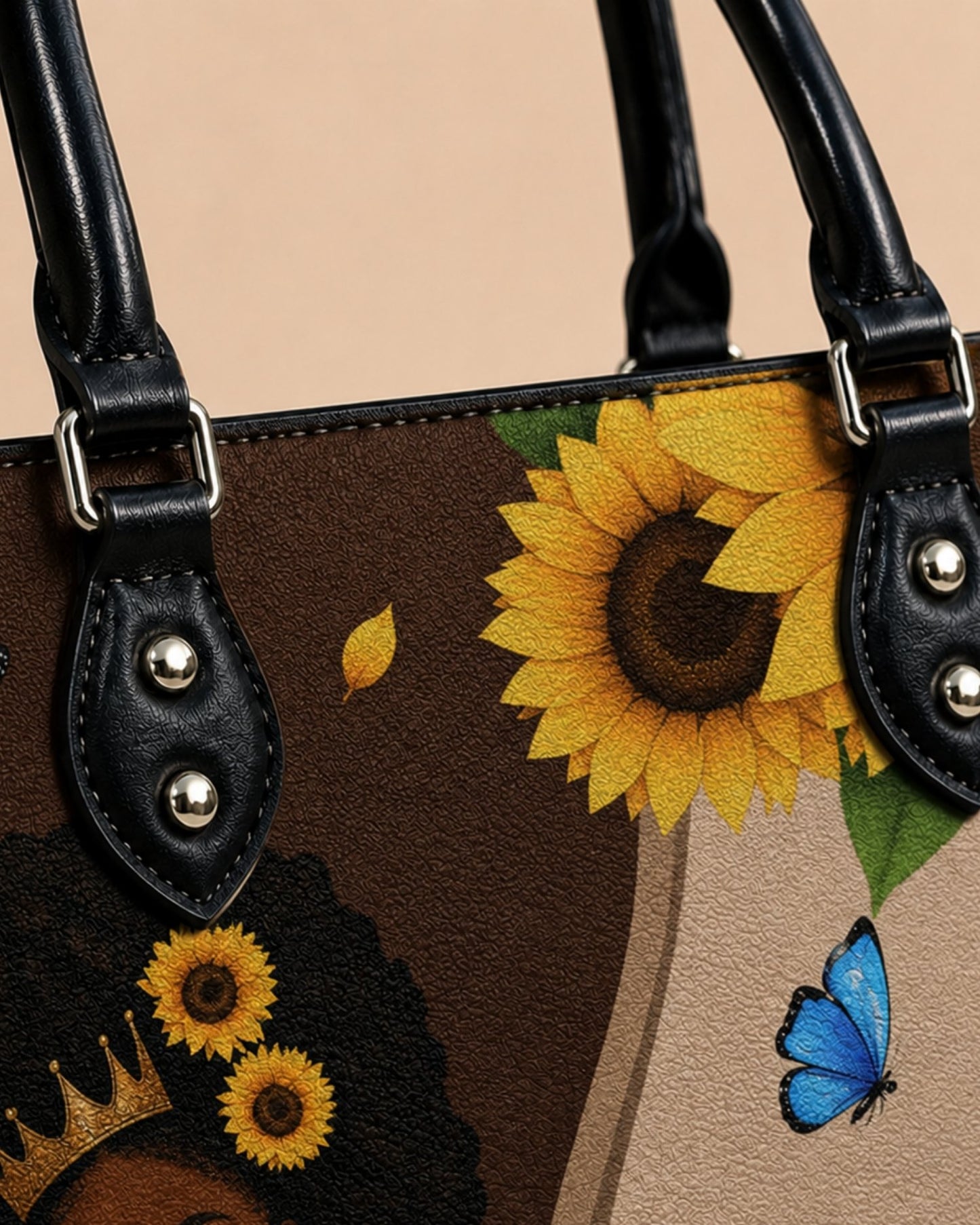 Fearfully and Wonderfully Made Christian Leather Handbag