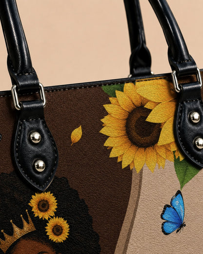 Fearfully and Wonderfully Made Christian Leather Handbag