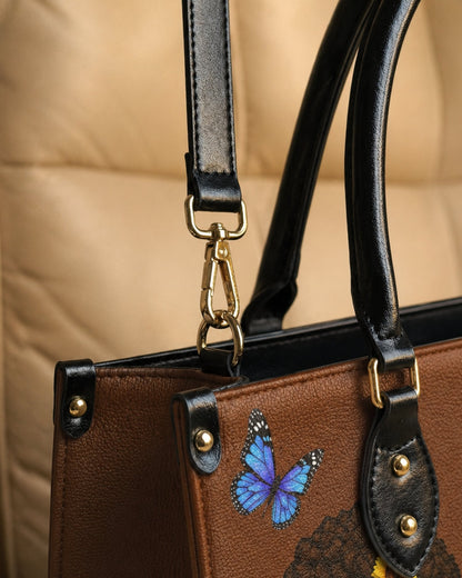 Fearfully and Wonderfully Made Christian Leather Handbag