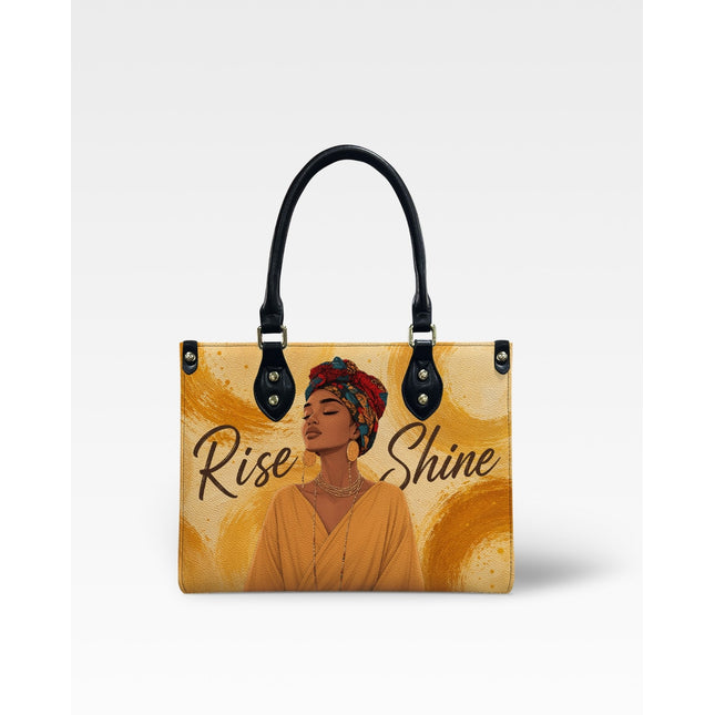 Rise and Shine Leather Handbag