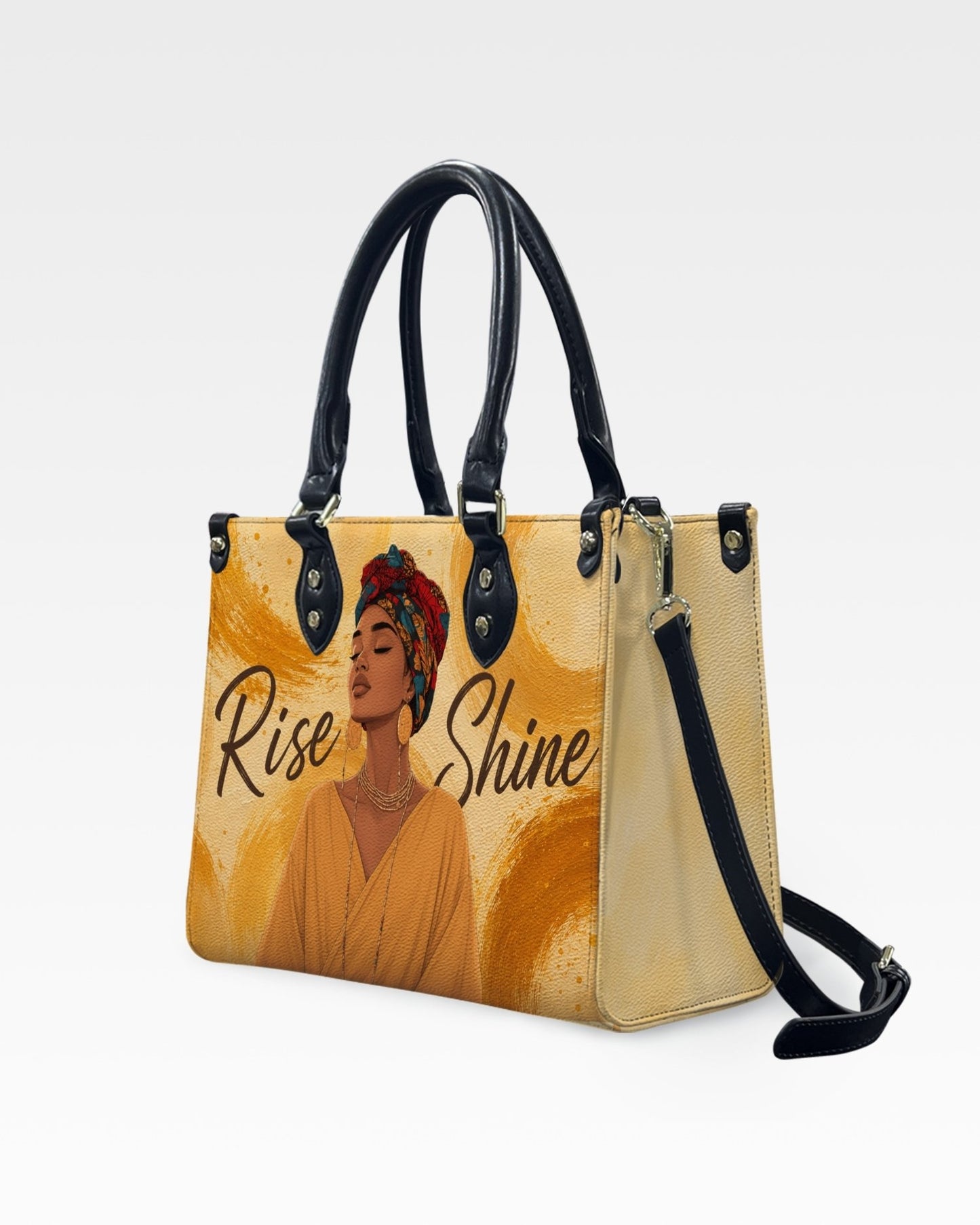 Rise and Shine Leather Handbag