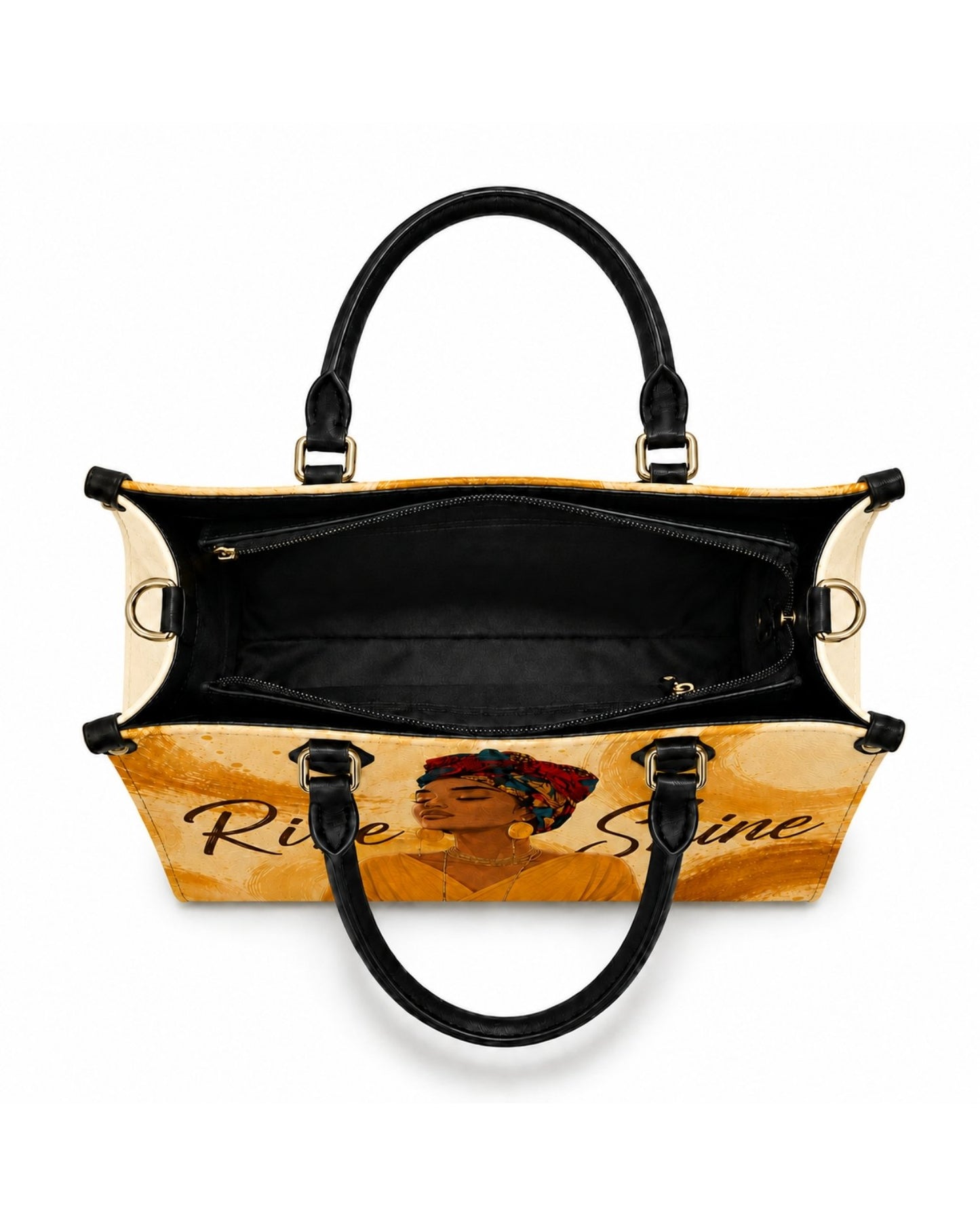 Rise and Shine Leather Handbag