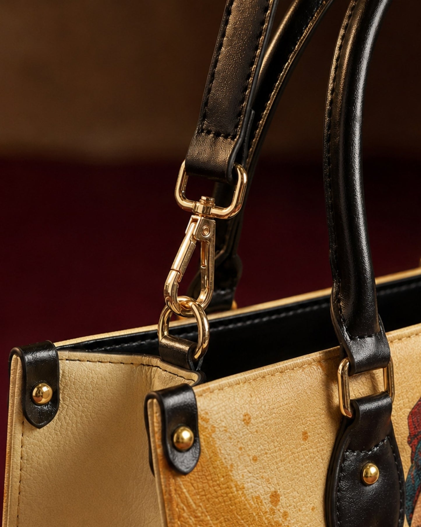 Rise and Shine Leather Handbag