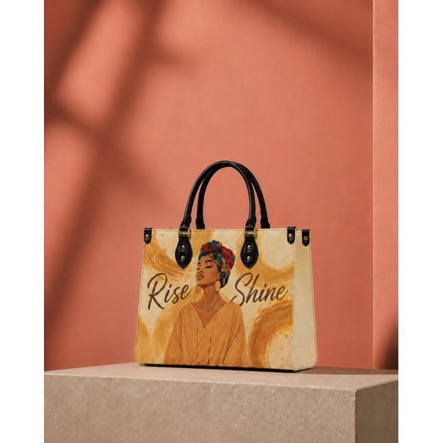 Rise and Shine Leather Handbag