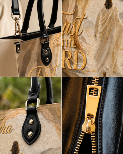 Trust in the Lord Leather Handbag
