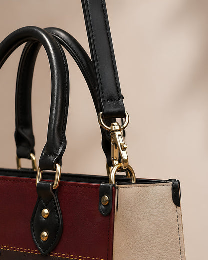 I Am Worthy Leather Handbag
