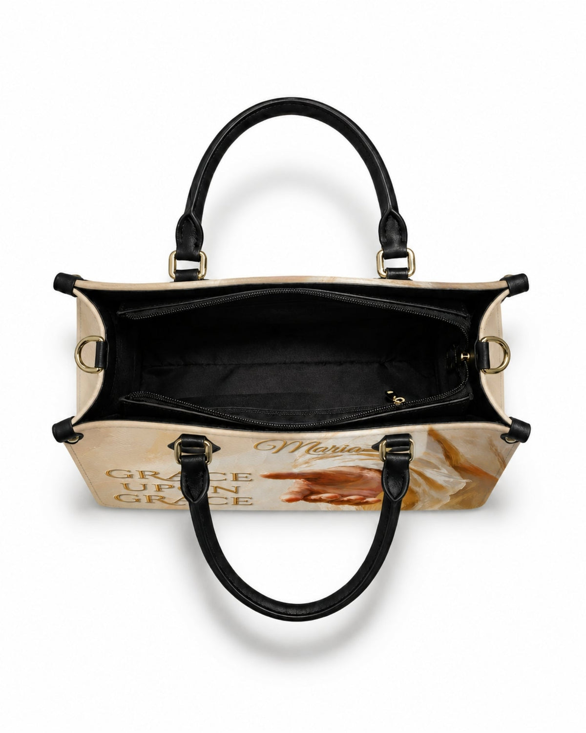 Grace Upon Grace Christian Leather Handbag