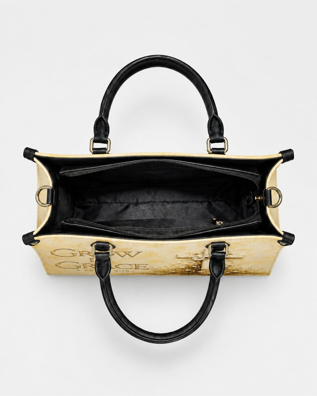 Grow In Grace Christian Leather Handbag