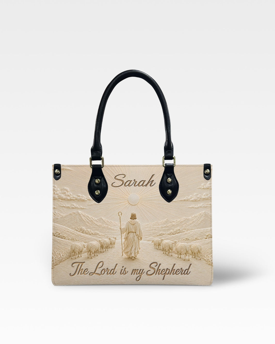 The Lord Is My Shepherd Christian Leather Handbag