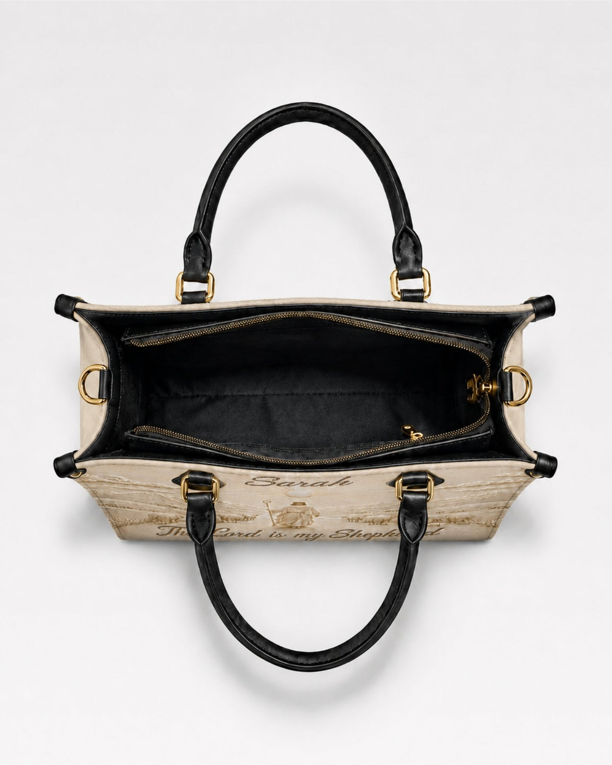 The Lord Is My Shepherd Christian Leather Handbag