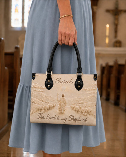The Lord Is My Shepherd Christian Leather Handbag
