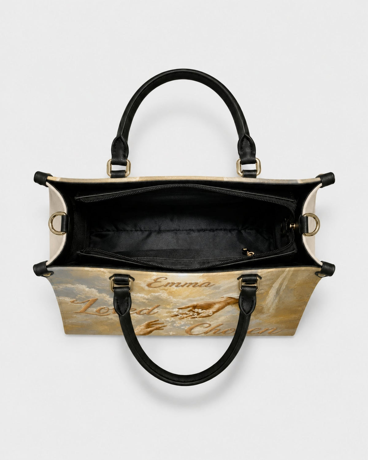 Loved Chosen Christian Leather Handbag