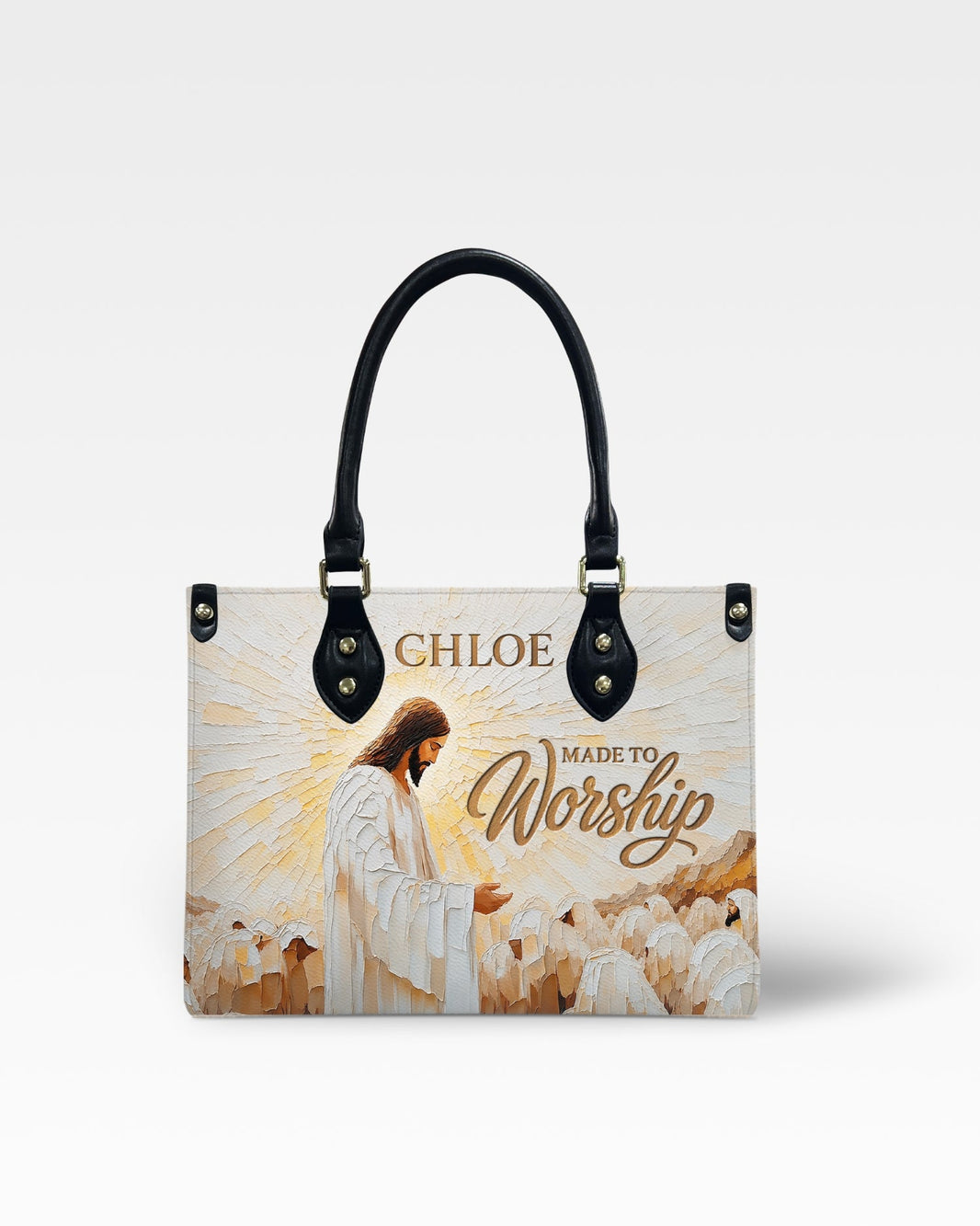 Made to Worship Christian Leather Handbag