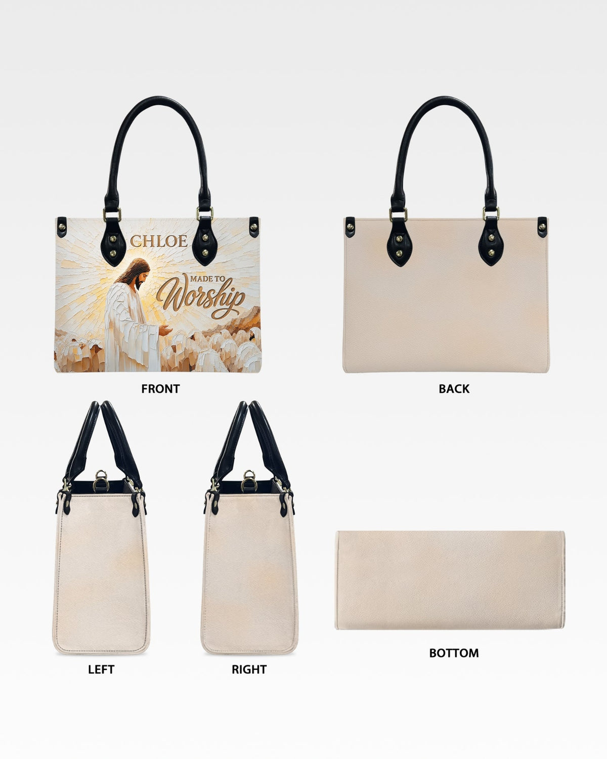 Made to Worship Christian Leather Handbag