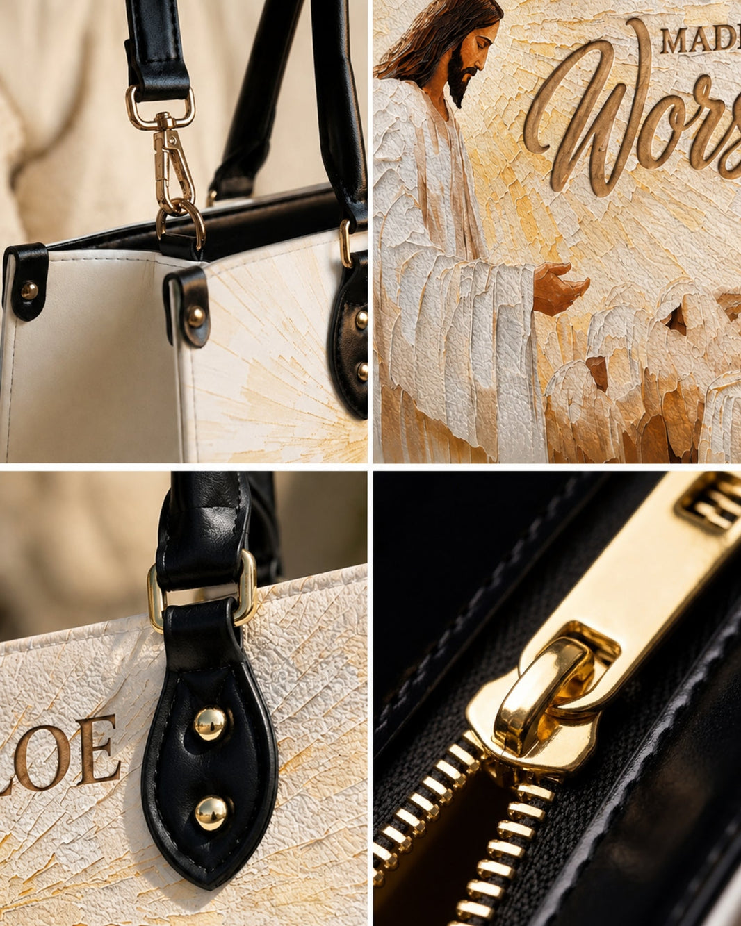 Made to Worship Christian Leather Handbag