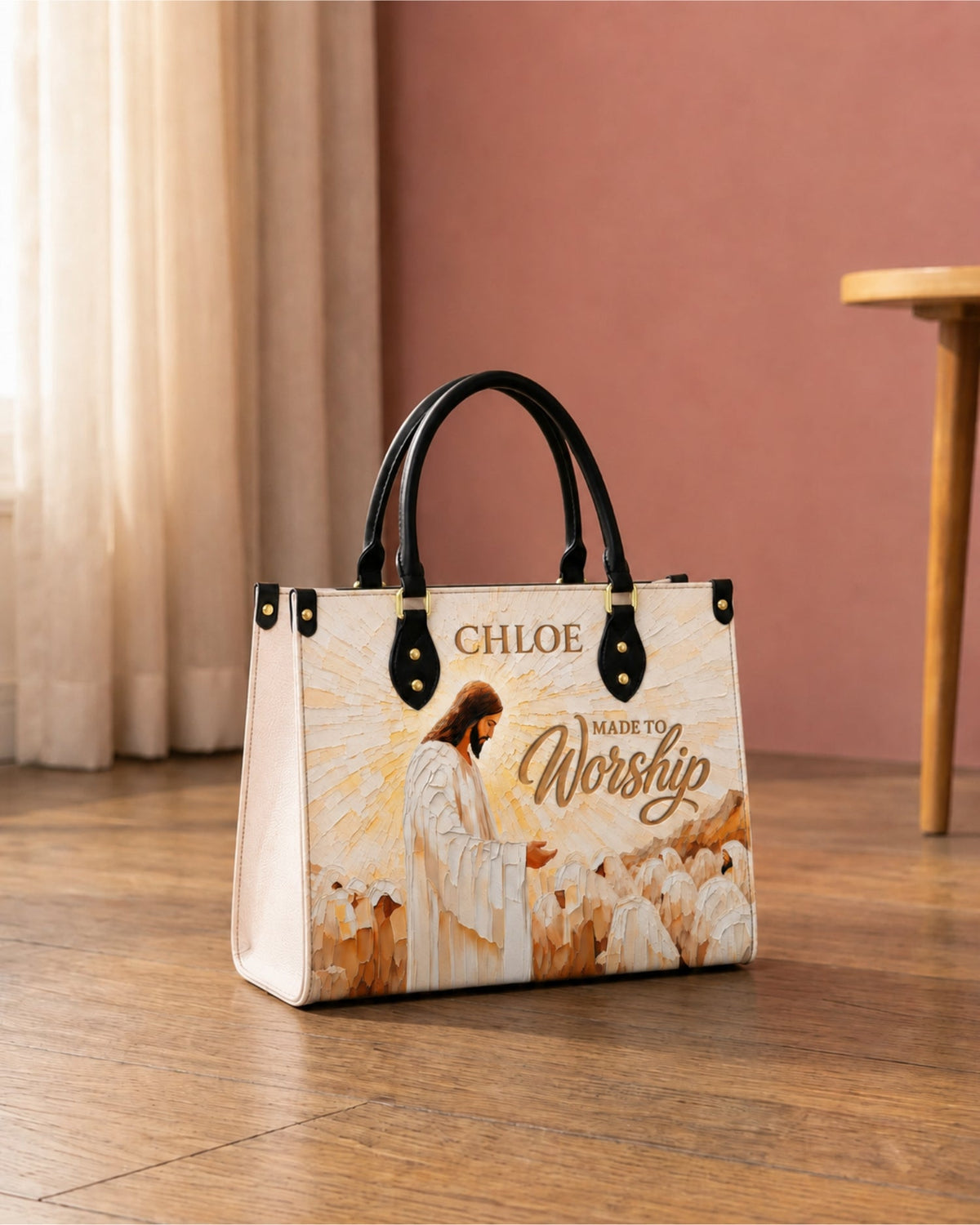 Made to Worship Christian Leather Handbag