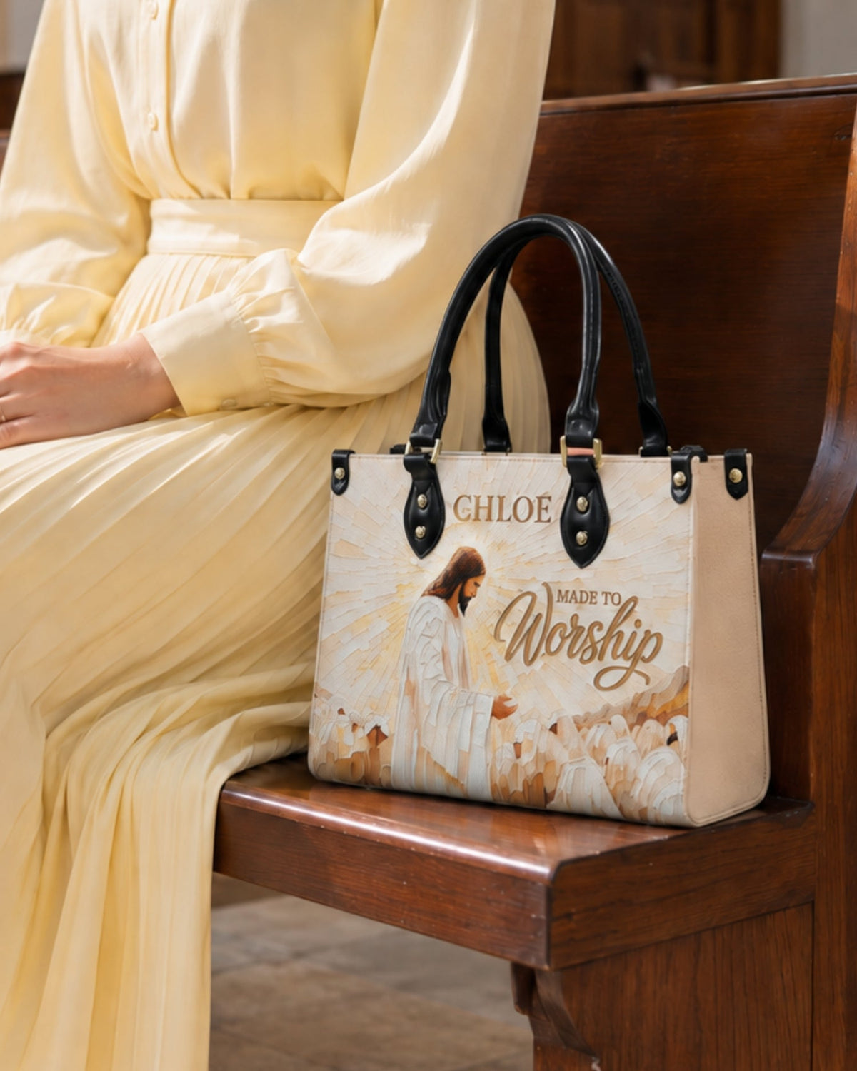 Made to Worship Christian Leather Handbag