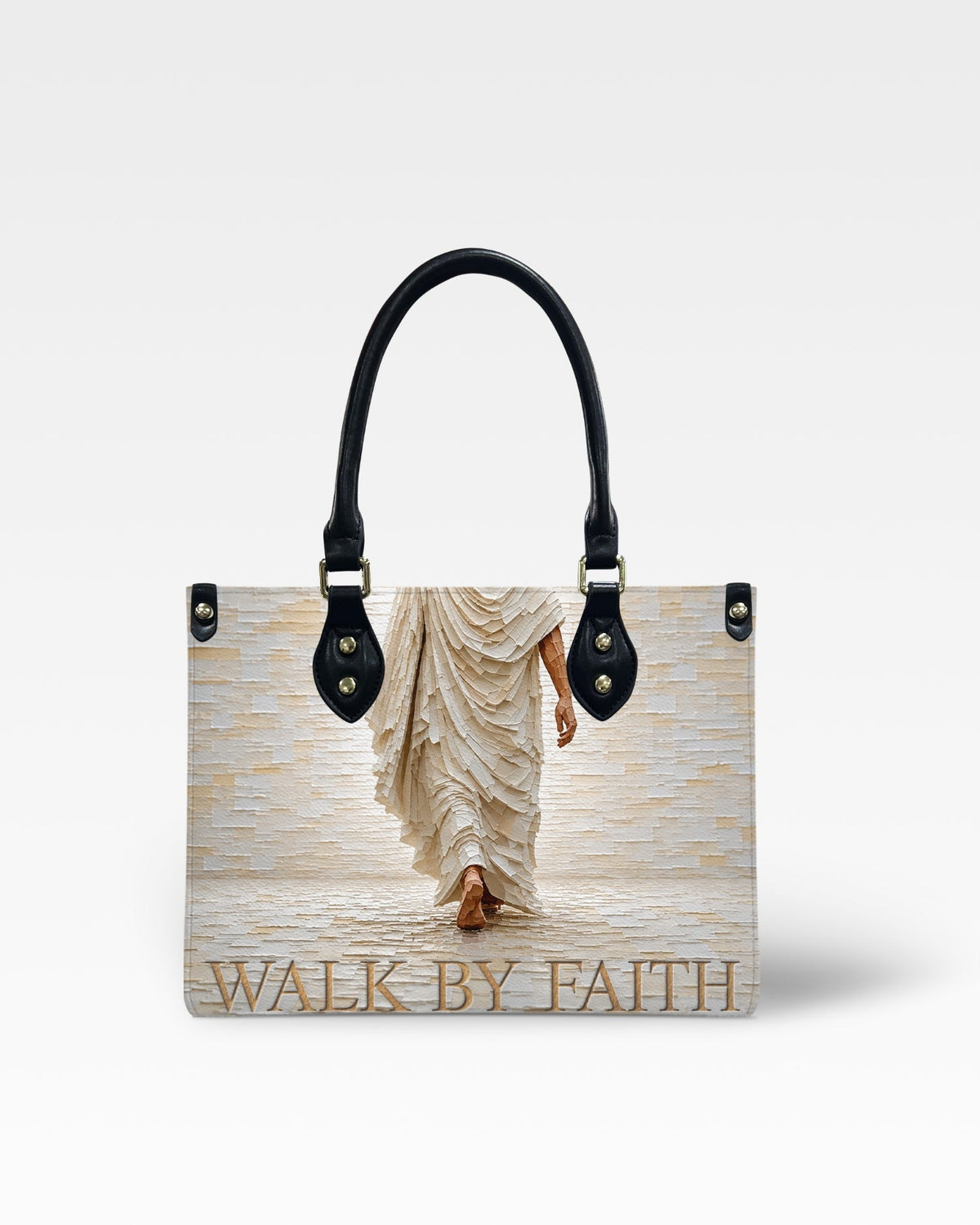 Walk By Faith Christian Leather Handbag