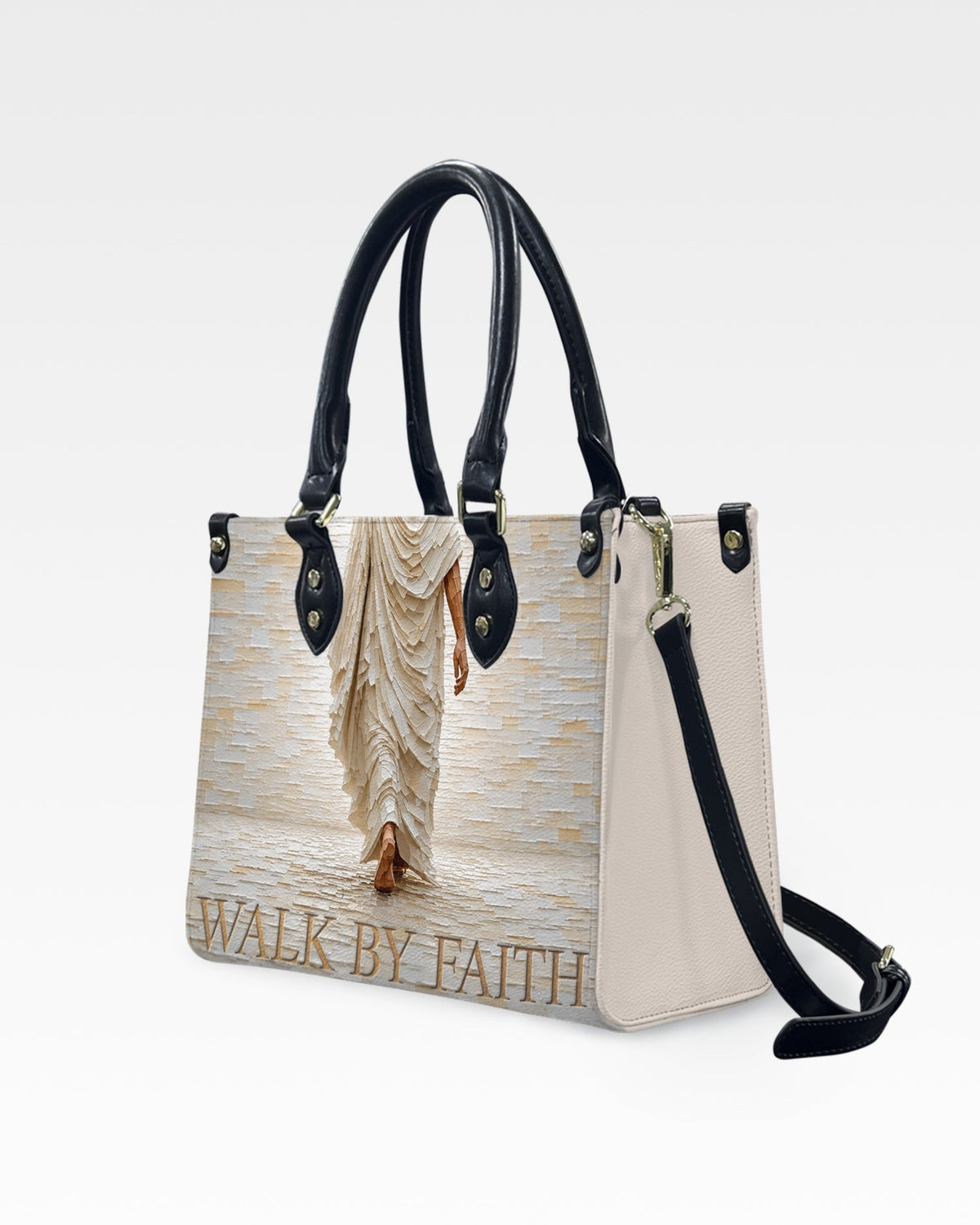 Walk By Faith Christian Leather Handbag