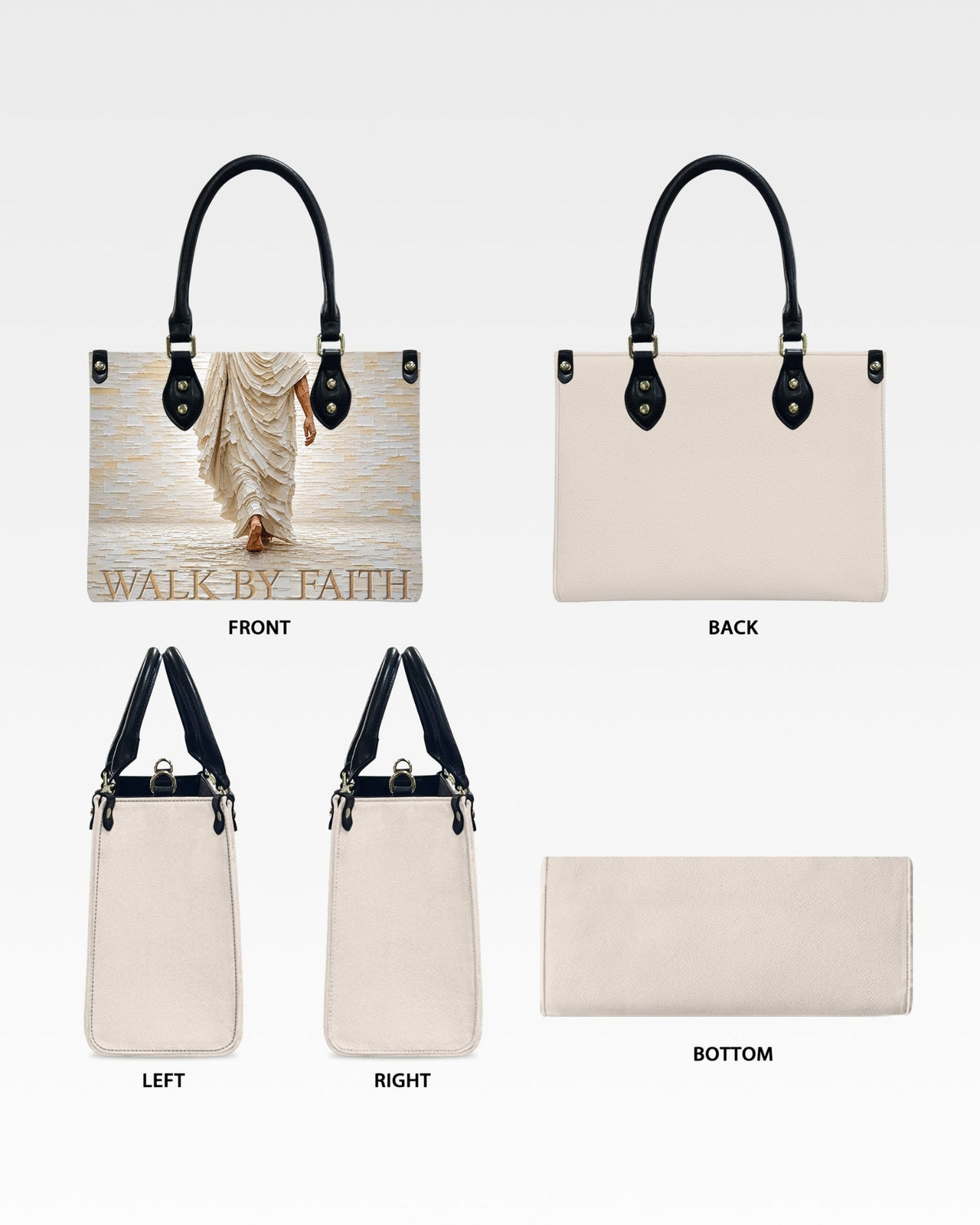 Walk By Faith Christian Leather Handbag