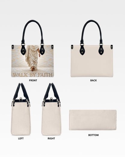 Walk By Faith Christian Leather Handbag