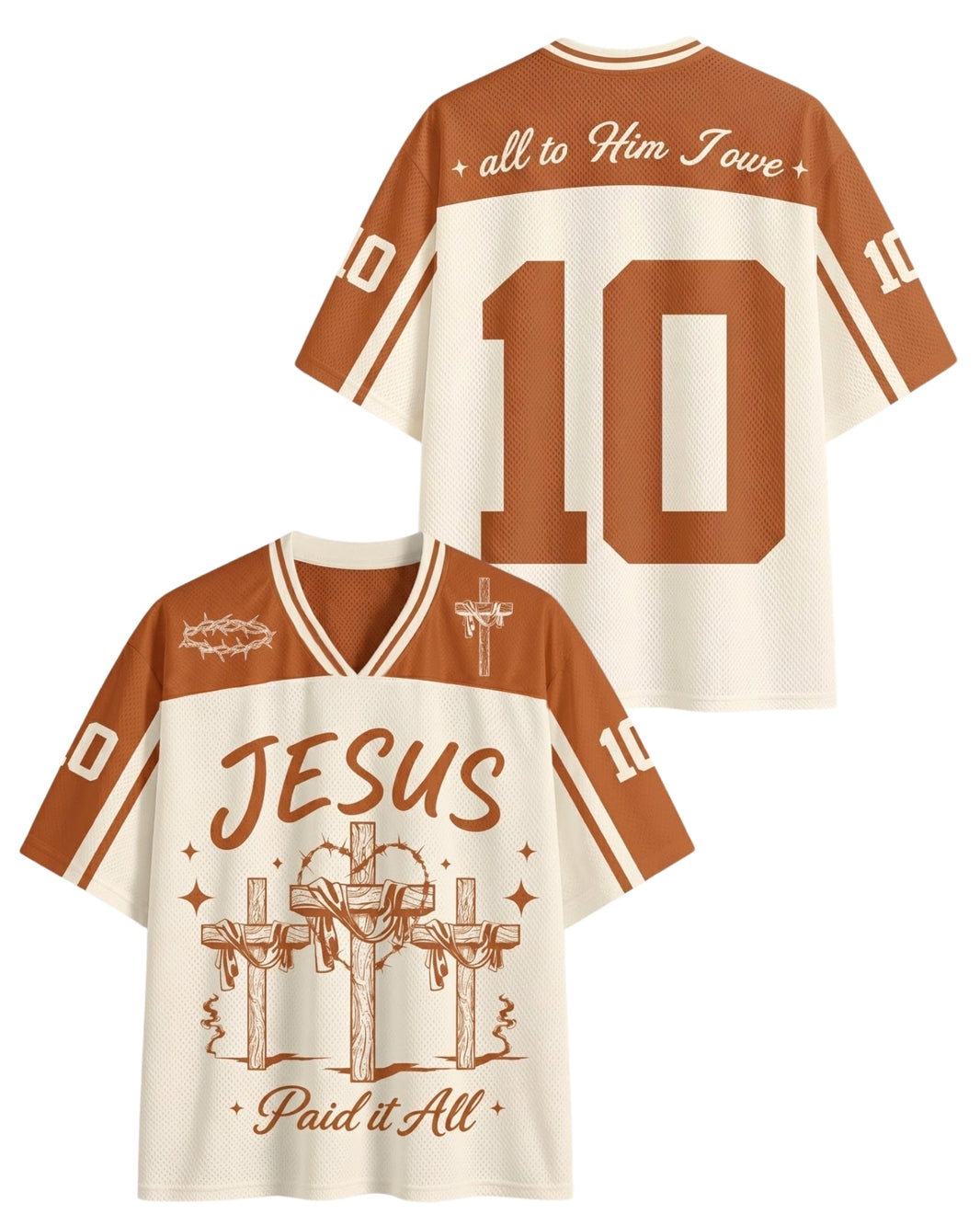 Jesus Paid It All Mesh Jersey