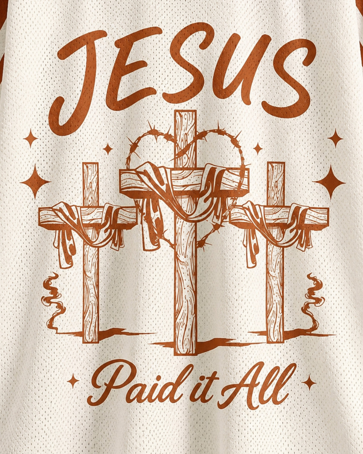 Jesus Paid It All Mesh Jersey