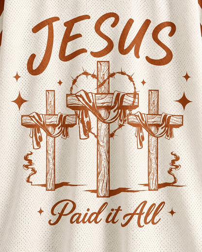 Jesus Paid It All Mesh Jersey