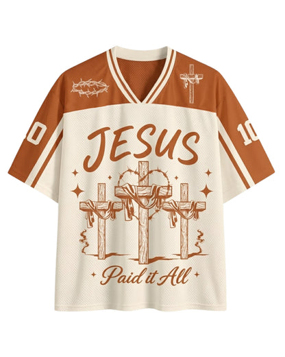 Jesus Paid It All Mesh Jersey