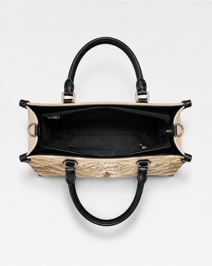 Let Your Light Shine Christian Leather Handbag
