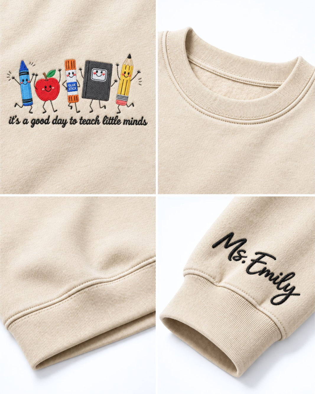 It's A Good Day To Teach Little Minds Sweatshirt — mockup 2