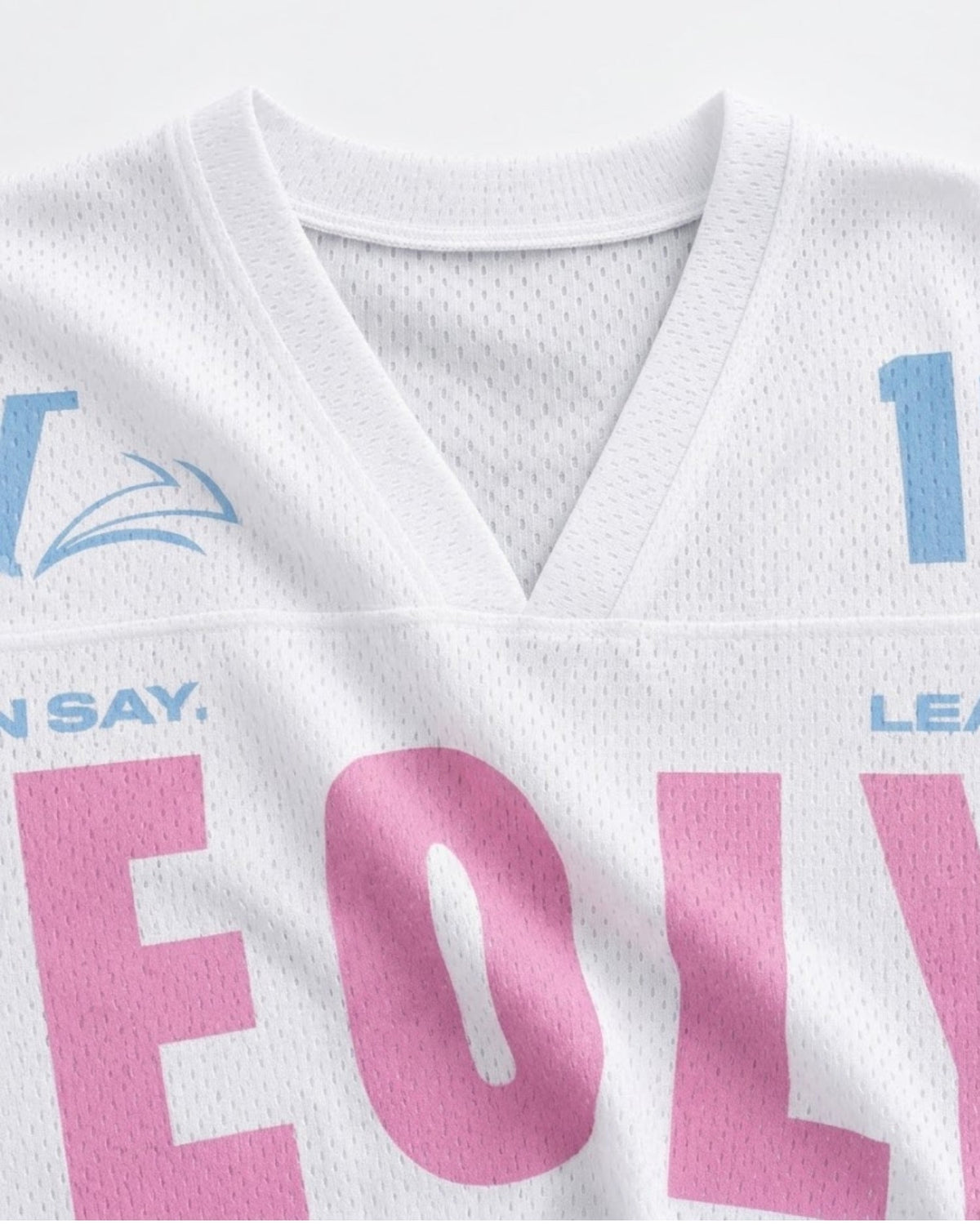 Let The Holy Spirit Guide Your Lives Mesh Jersey mockup 4