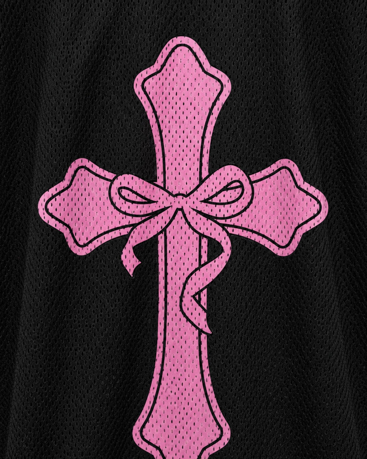 Living Proof of A Loving God Mesh Jersey mockup 3
