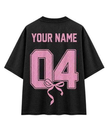 Living Proof of A Loving God Mesh Jersey mockup 7