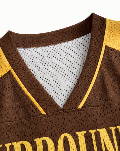 Surrounded By His Goodness Mesh Jersey mockup 4