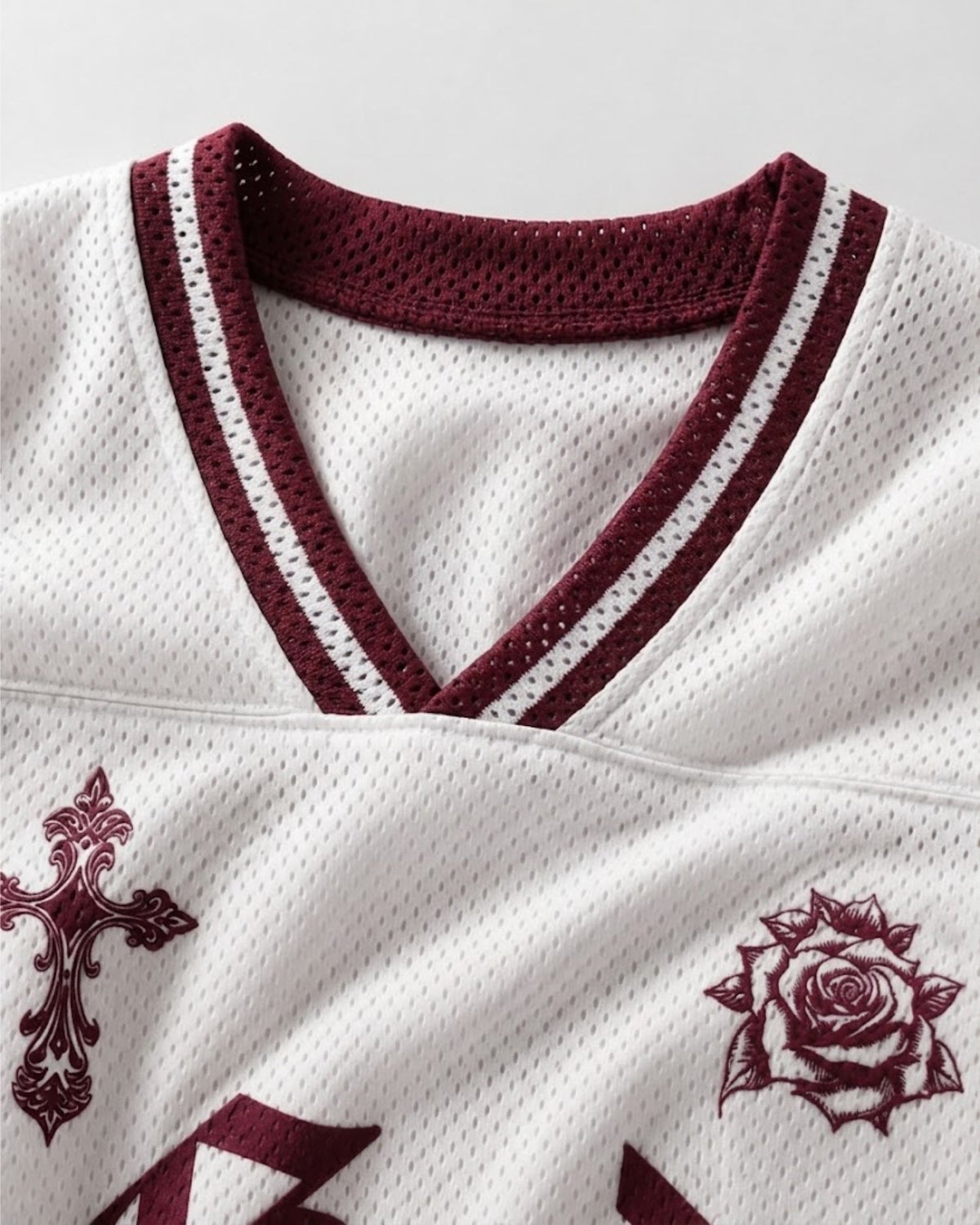 God Is Good Mesh Jersey mockup 4