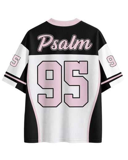 Made To Worship Psalm 95 Mesh Jersey mockup 7