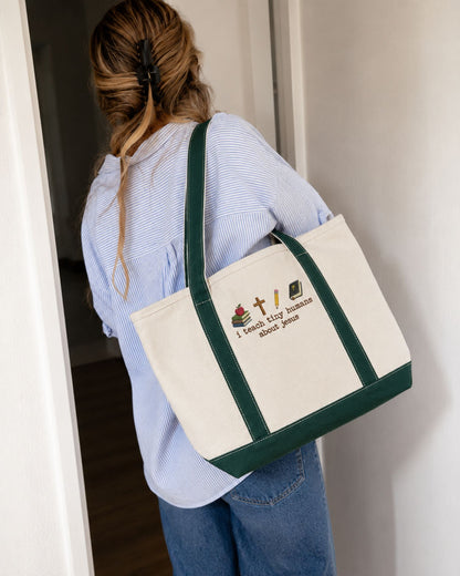 Christian Teacher Tote Bag — mockup 2