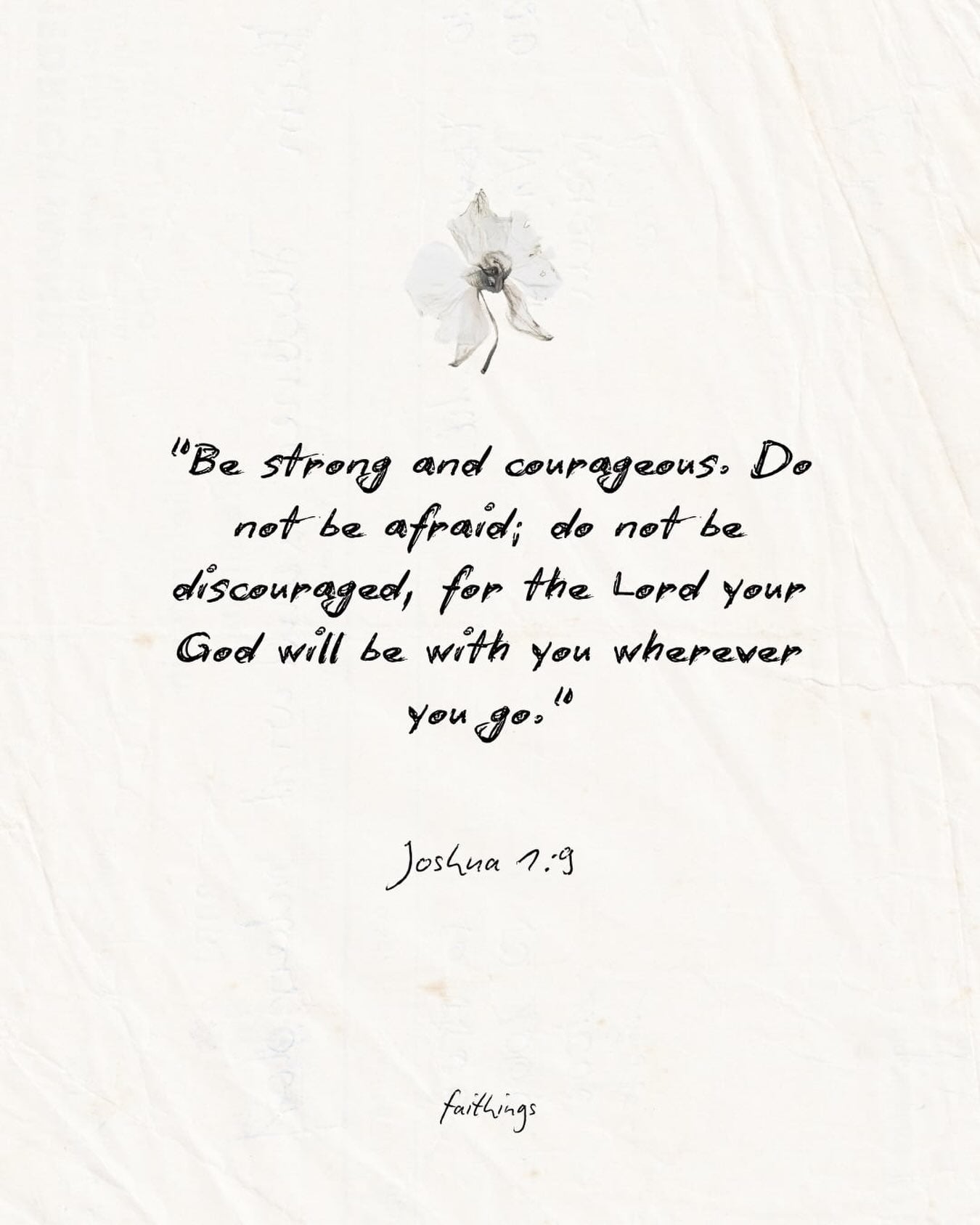 Stepping out into the day with courage and a quiet heart, knowing He is right by our side wherever we go. 🤍🌿