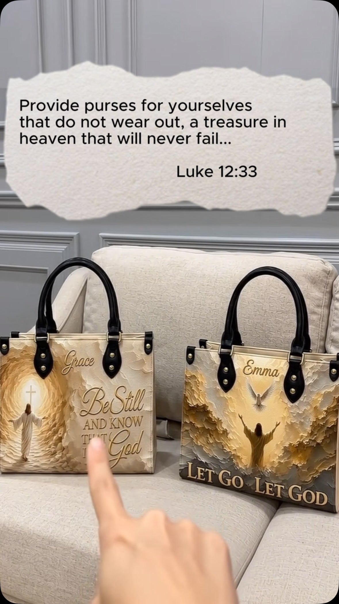 Carrying treasures of peace and pieces of grace wherever the day leads. 🤍✨ Which of these beautiful reminders is your favorite?